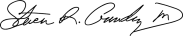 Dr. Steven Gundry signature