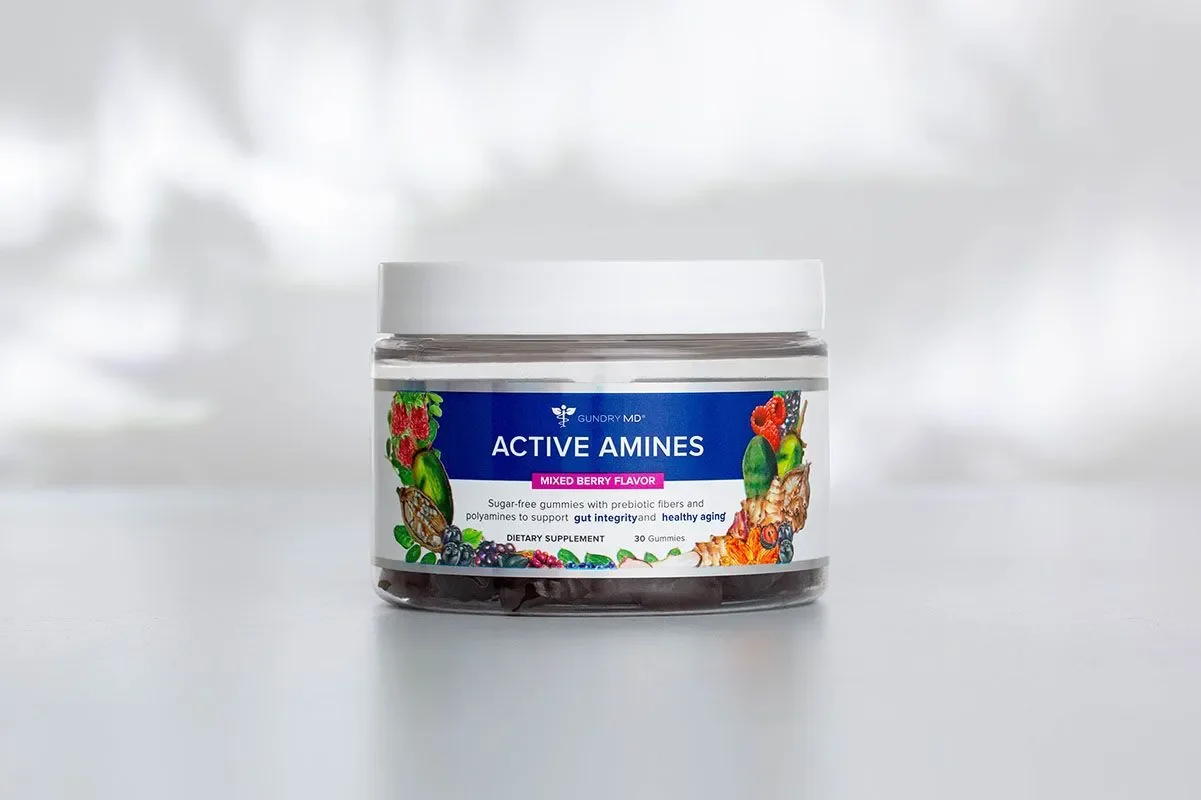 Active Amines 30 Gummies Mixed Berry Flavor