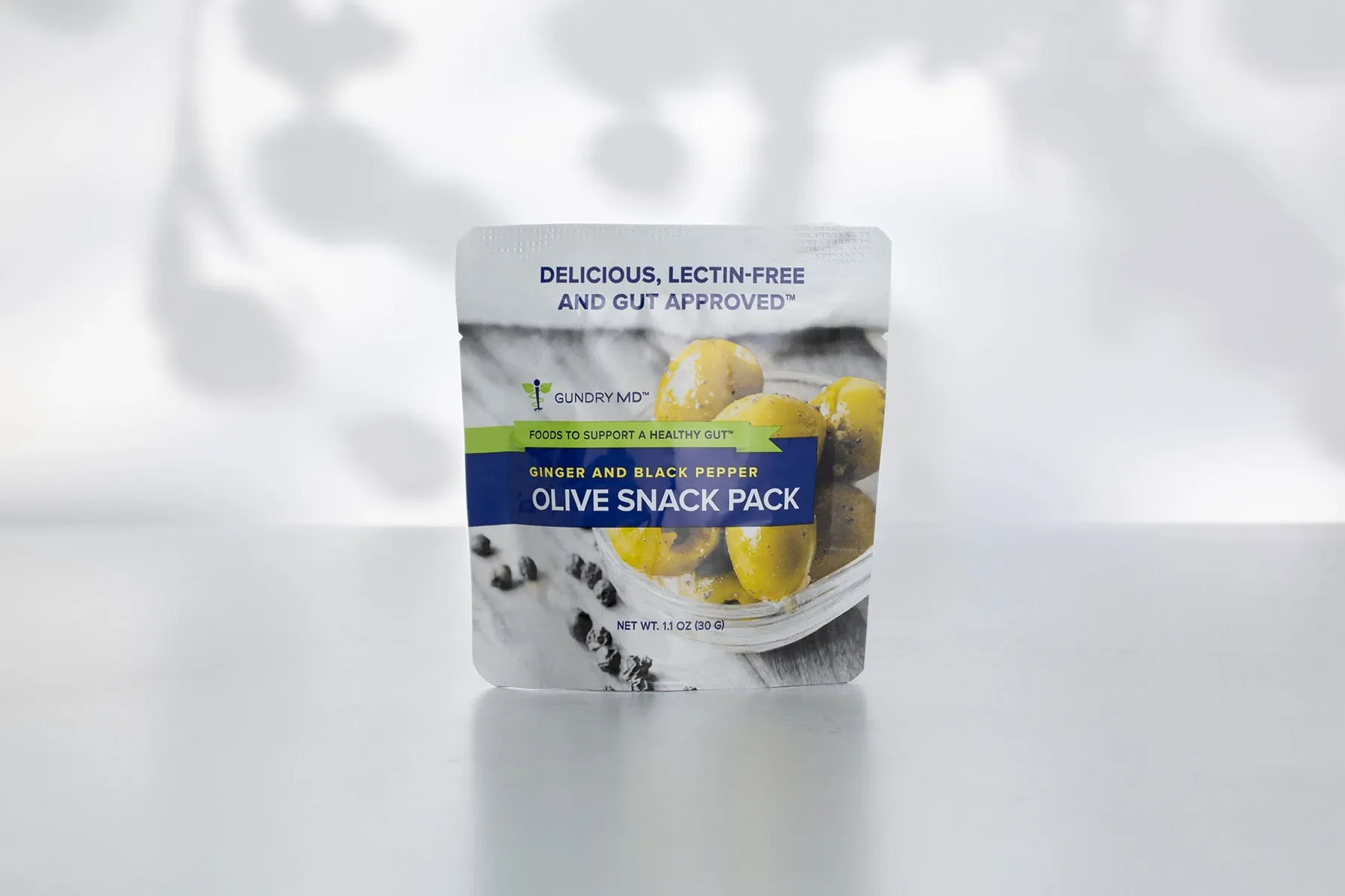 Olive Snack Packs Ginger and Black Pepper