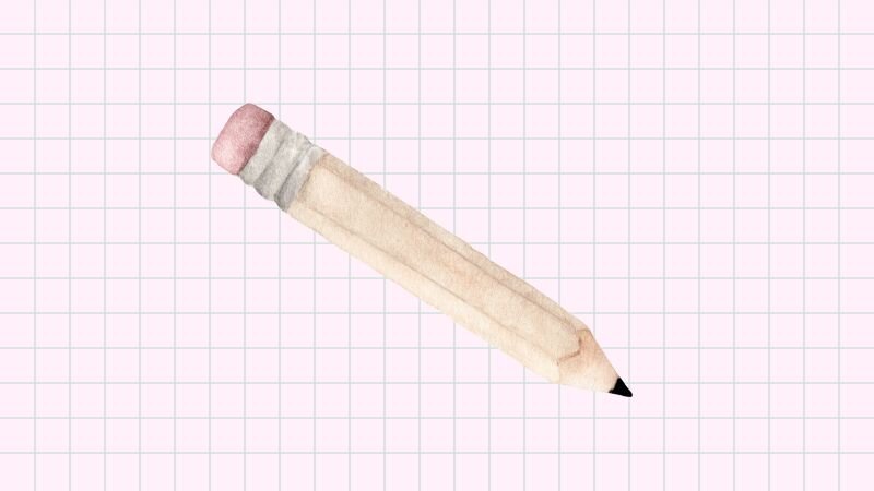 Illustration of a pencil.