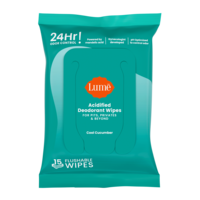 Lume Deodorant Wipes pack