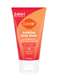 Lume Body Wash tube