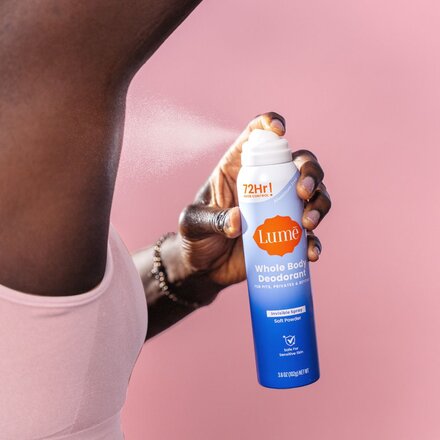 Clean Tangerine Deo in Hand