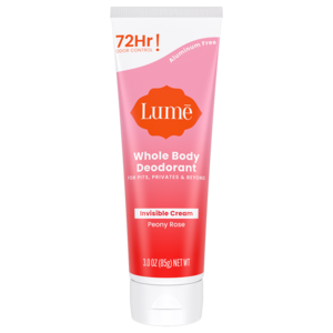 Lume Aluminum Free Cream deodorant tube