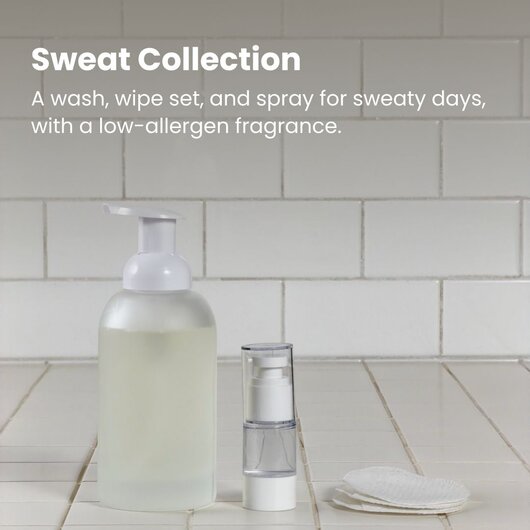 Lume Sweat Collection routine