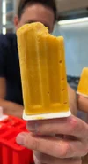 Mango Lassi Popsicles