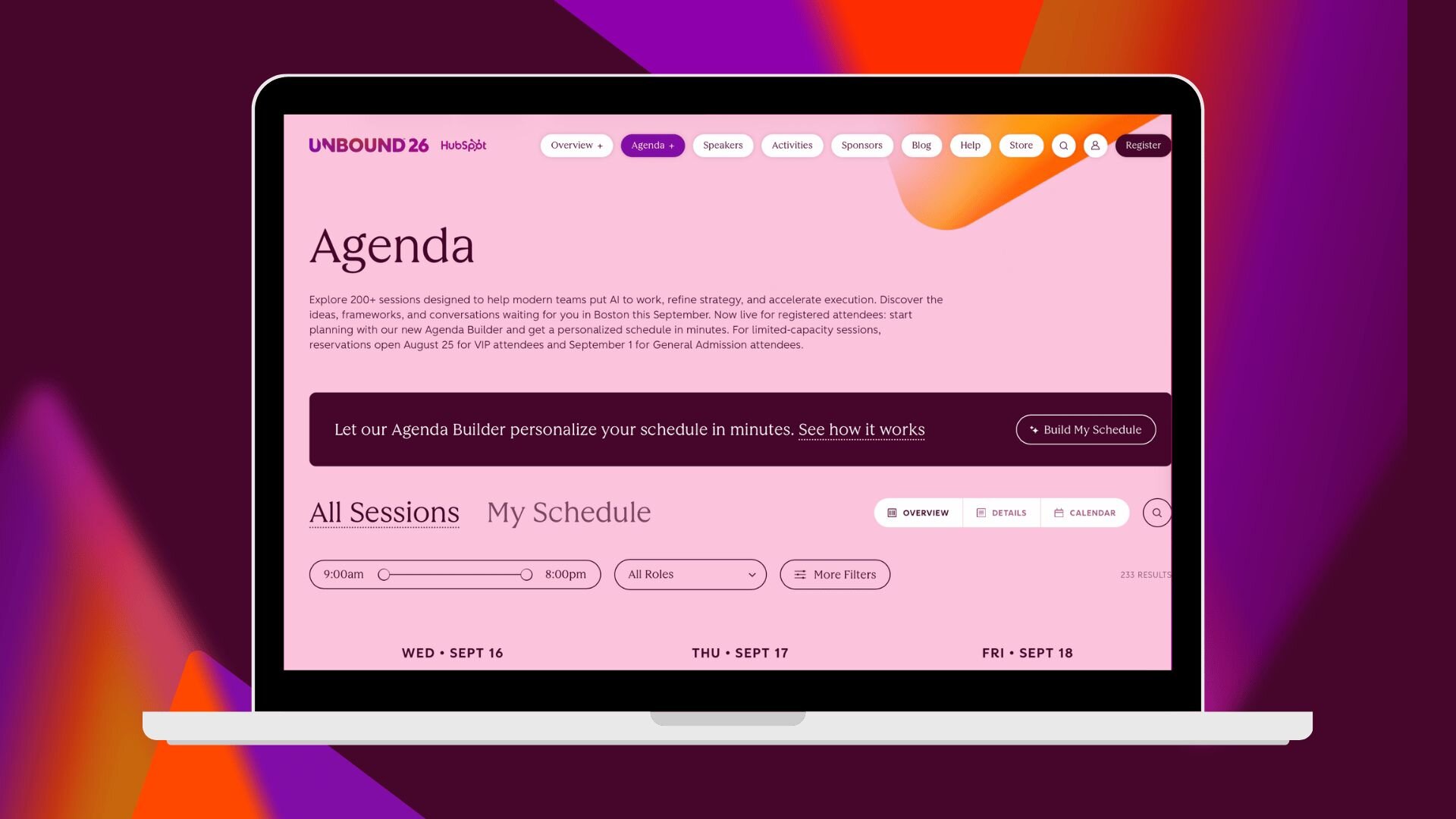 Agenda Builder