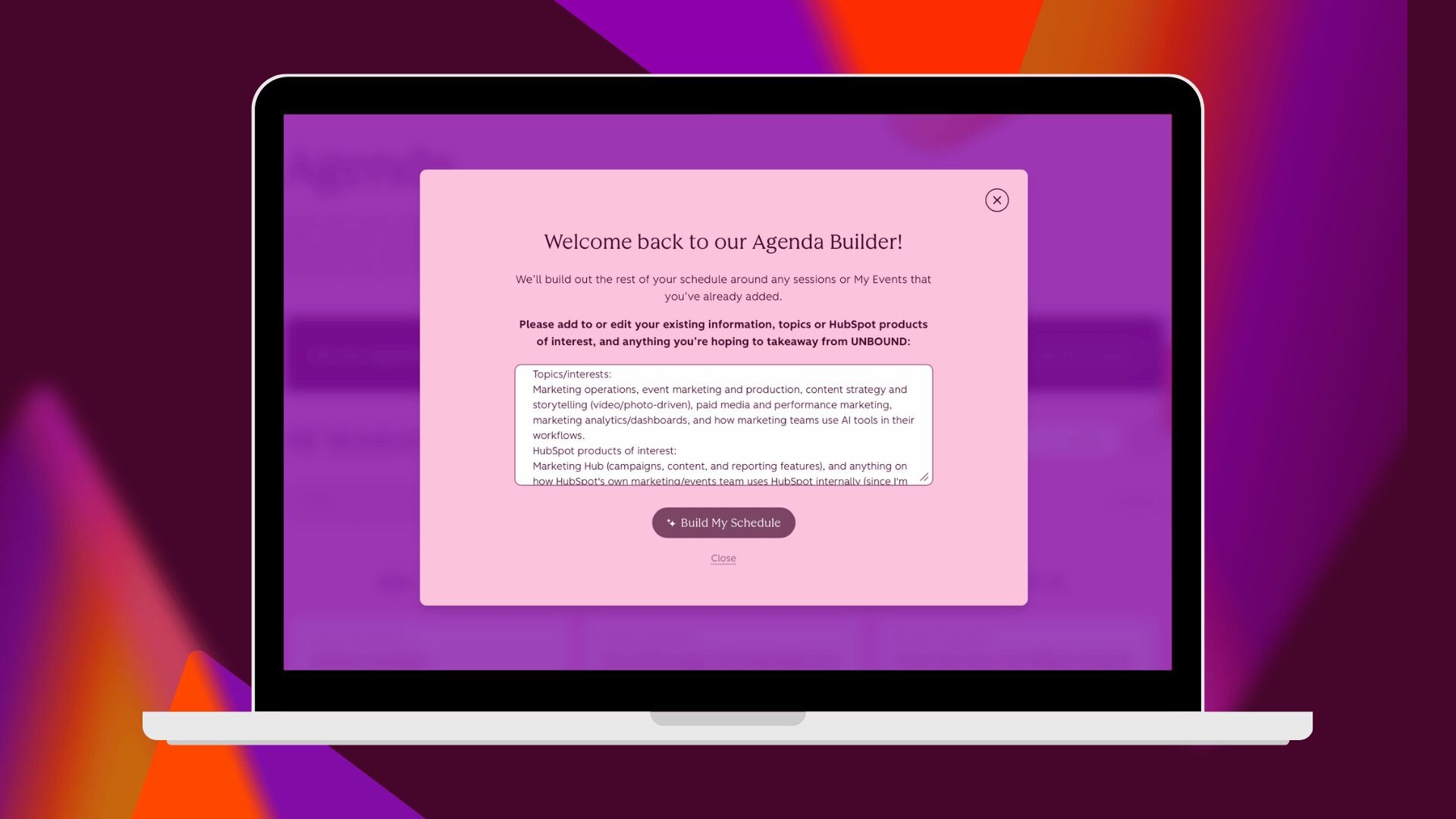Agenda Builder
