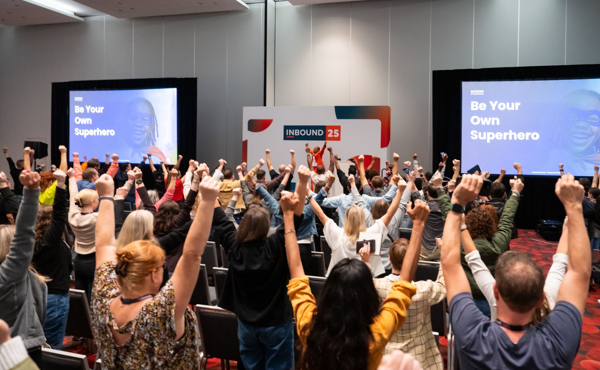 INBOUND attendees energized at a session