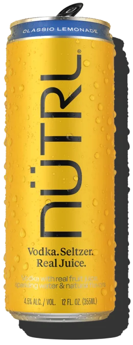 NTRL Classic Vodka Lemonade Seltzer 