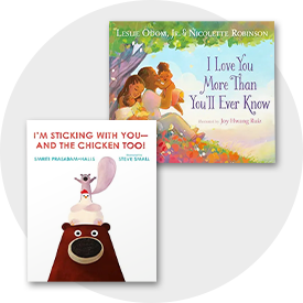 2 Recently Published Books. I'm sticking with you-and the chicken is too and I Love you more than you'll ever know