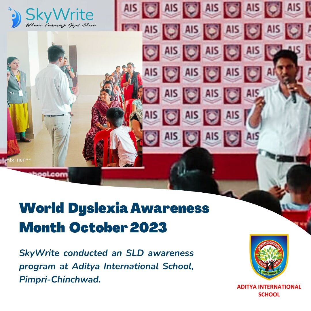 World Dyslexia Awareness Month October 2023 - Aditya International School