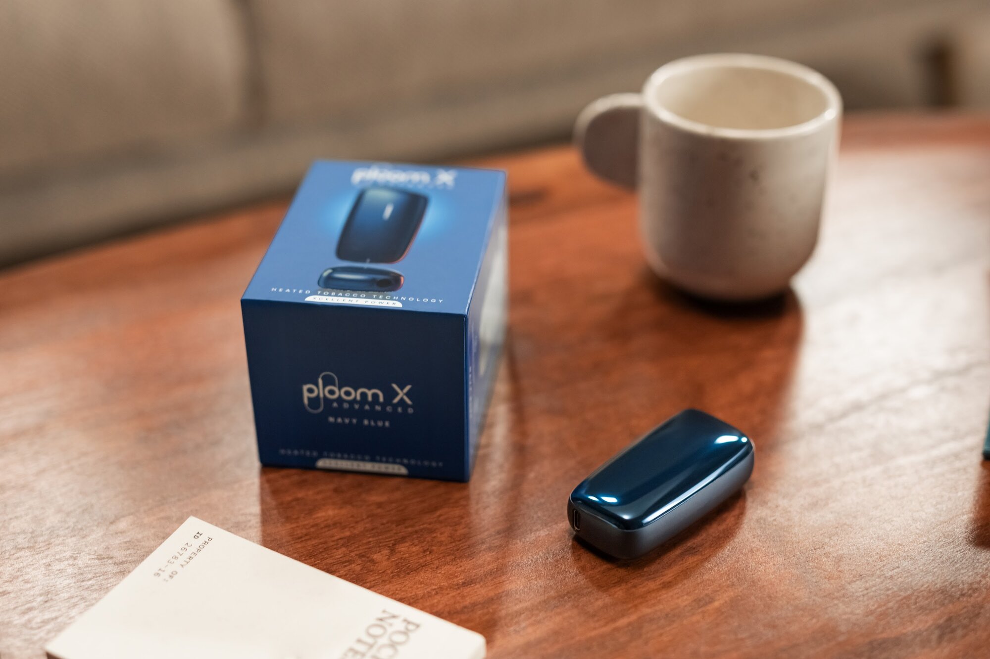 View of the exclusive technology in Ploom X device 