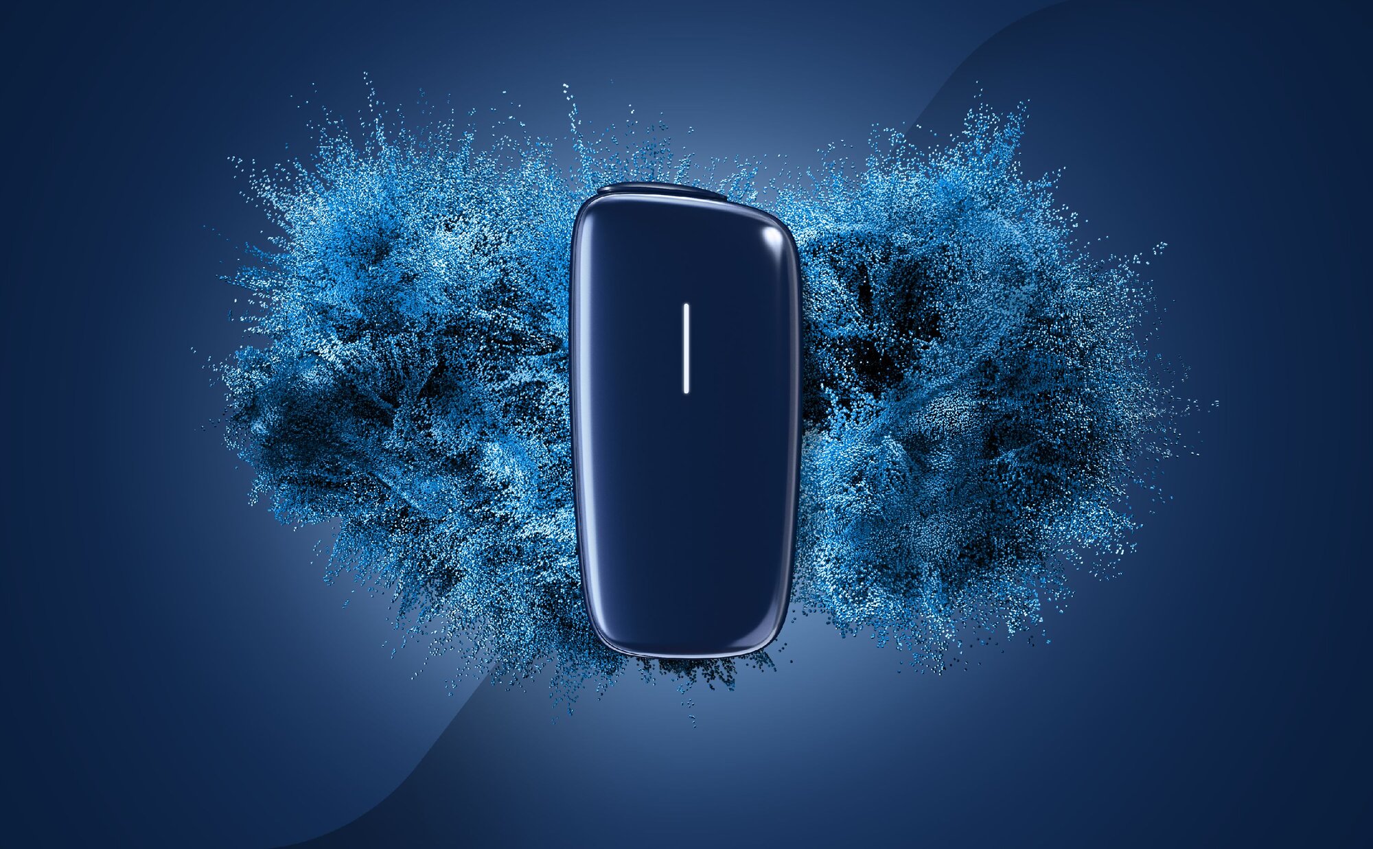 Ploom X Advanced blue device