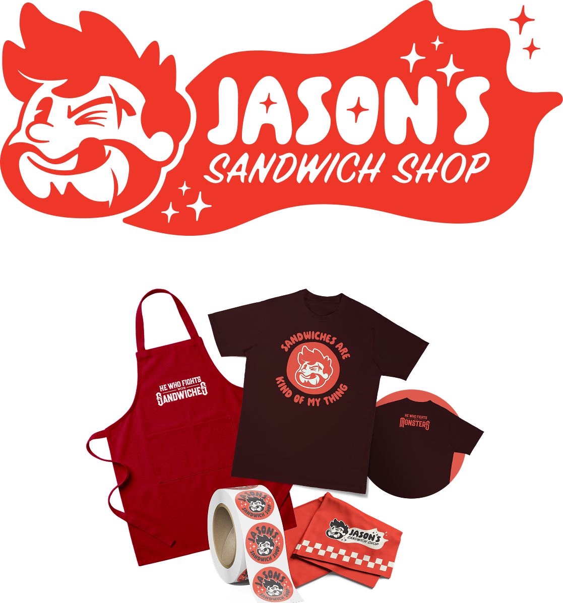 Jasons's Sandwich Shop Merch | HWFWM Book 13