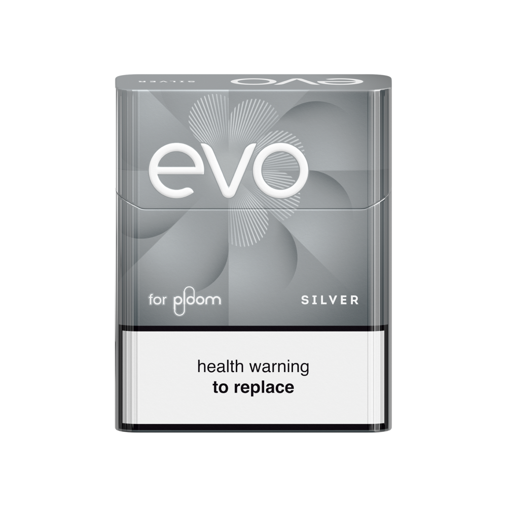 Pack of EVO sticks Silver for Ploom