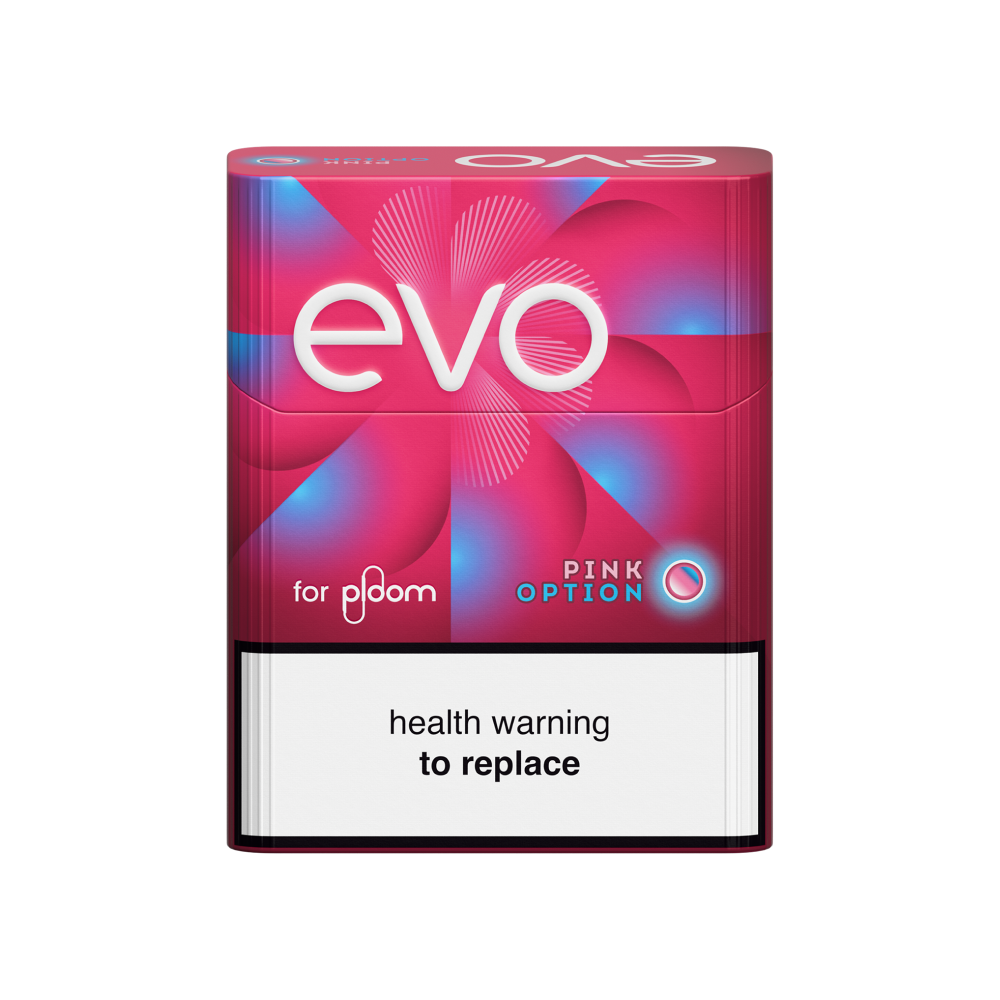 Pack of EVO sticks Pink Option for Ploom