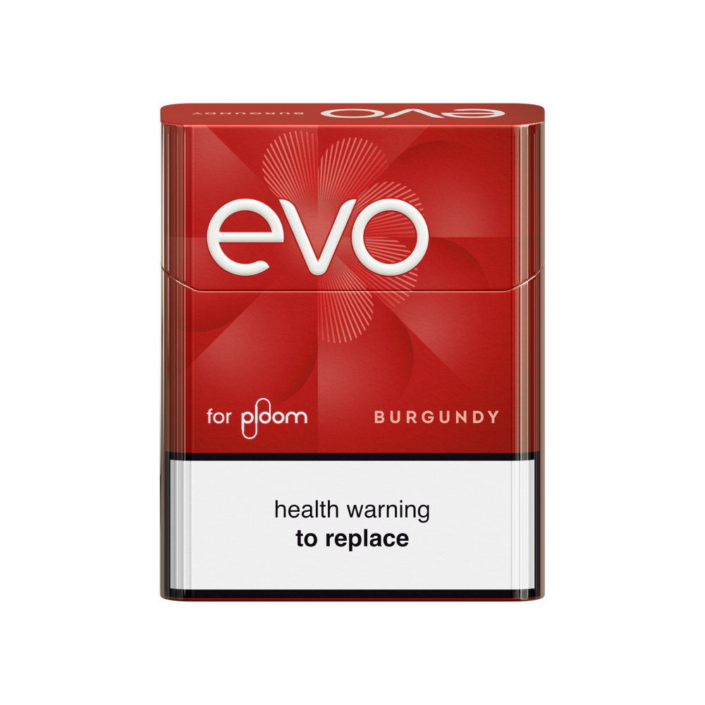 Pack of EVO sticks Burgundy for Ploom