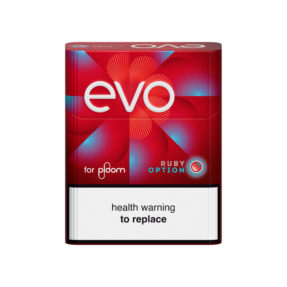 Pack of EVO sticks Ruby Option for Ploom
