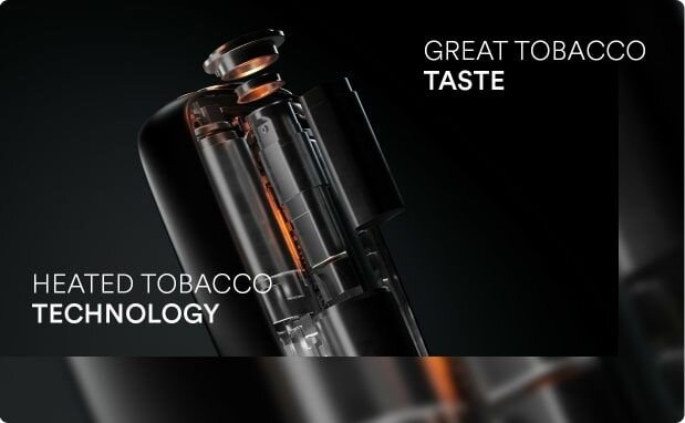 Heated Tobacco technology for a great tobacco taste