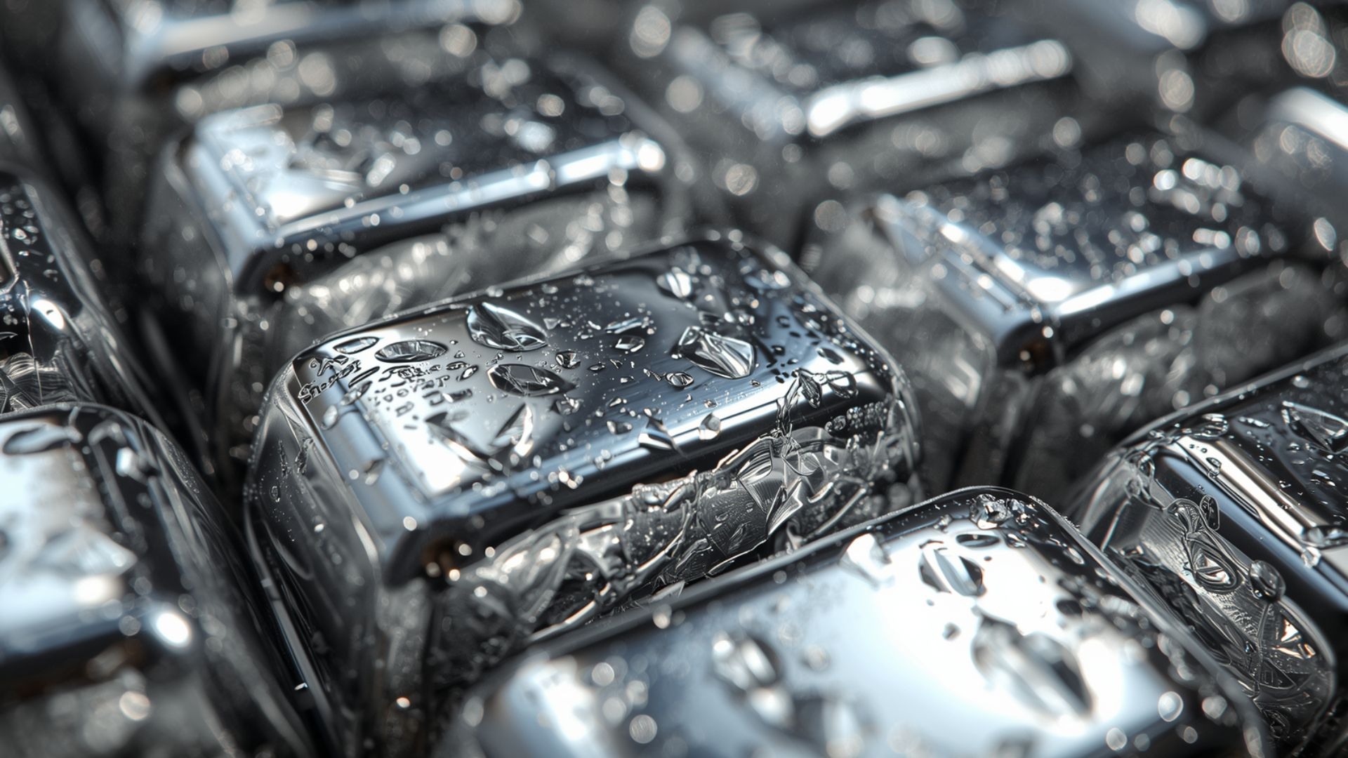 Happy Arabic trader looking at phone