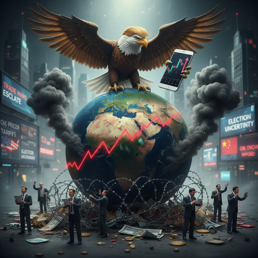 Markets gripped by geopolitics, uncertainty & Trump 