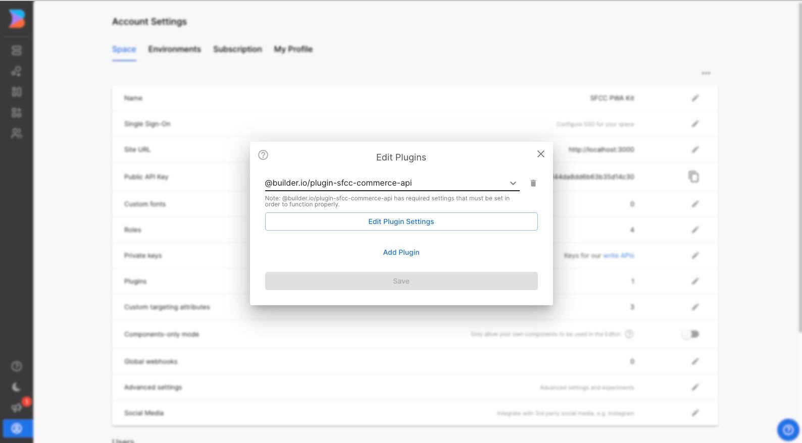 Installation screenshot