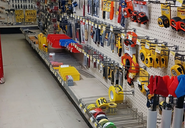 Hand tools In-store supply