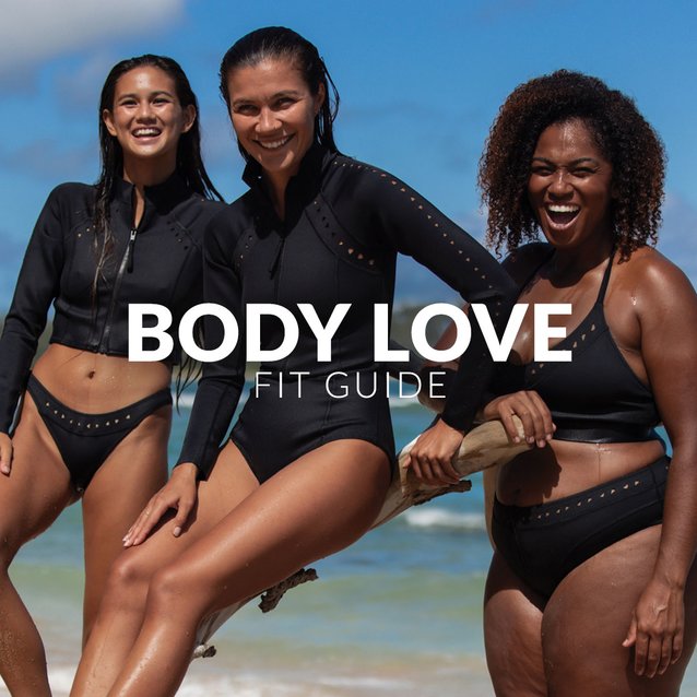 body love fit guide, two women in bikinis 