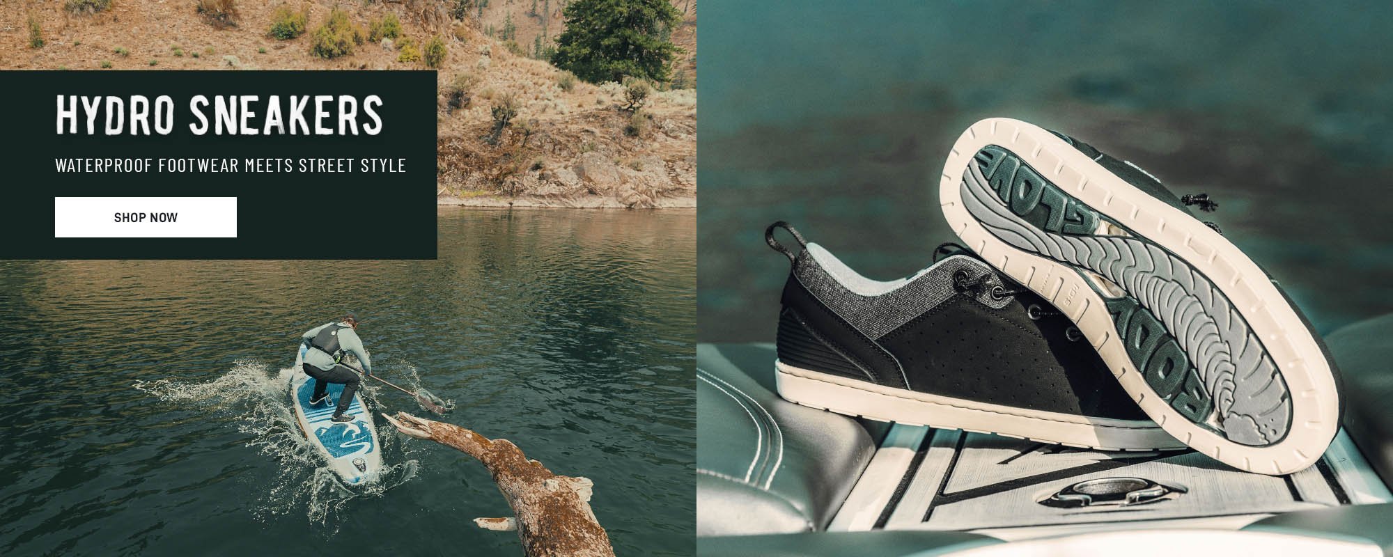 Hydro Sneakers - waterproof footwear meets street style - Shop Now