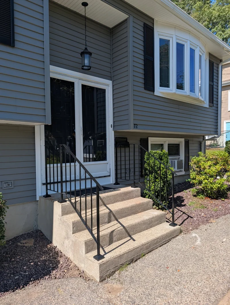 Classic modern ornamental railings