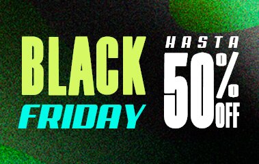 Black Friday 50% OFF