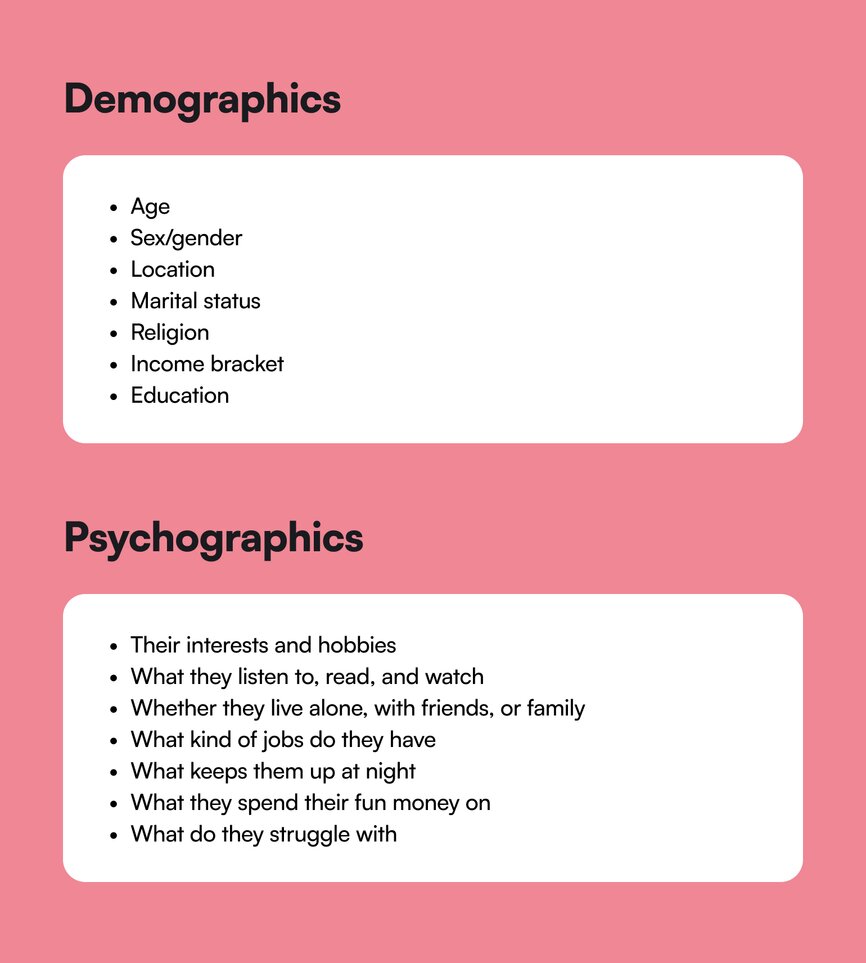 demographics vs pschographics for audience research