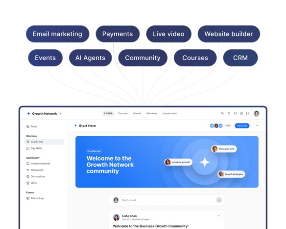 Build homepages, landing pages, and sales pages with ease
