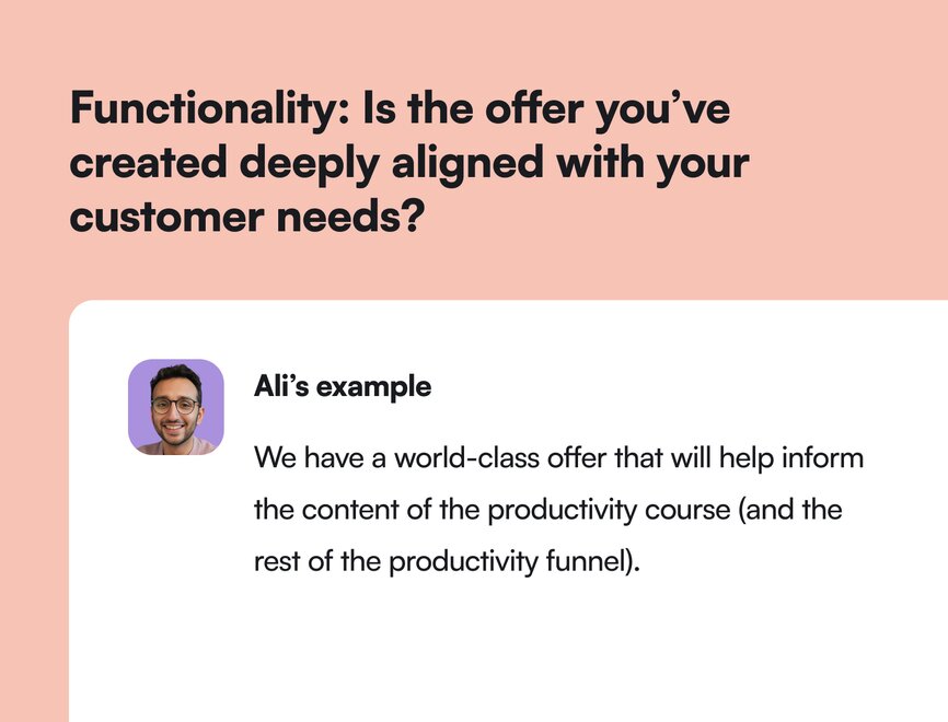 Ali Abdaal's plan for launching a productivity course and funnel