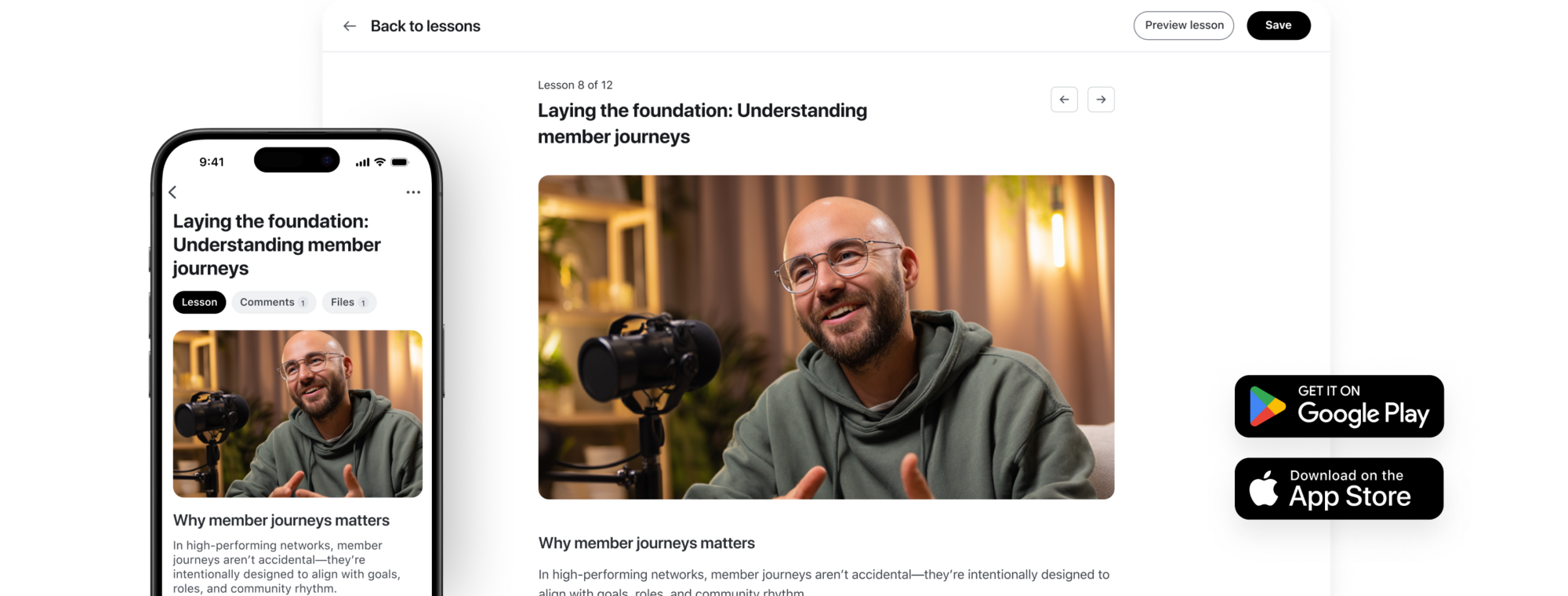 Point members to relevant conversations