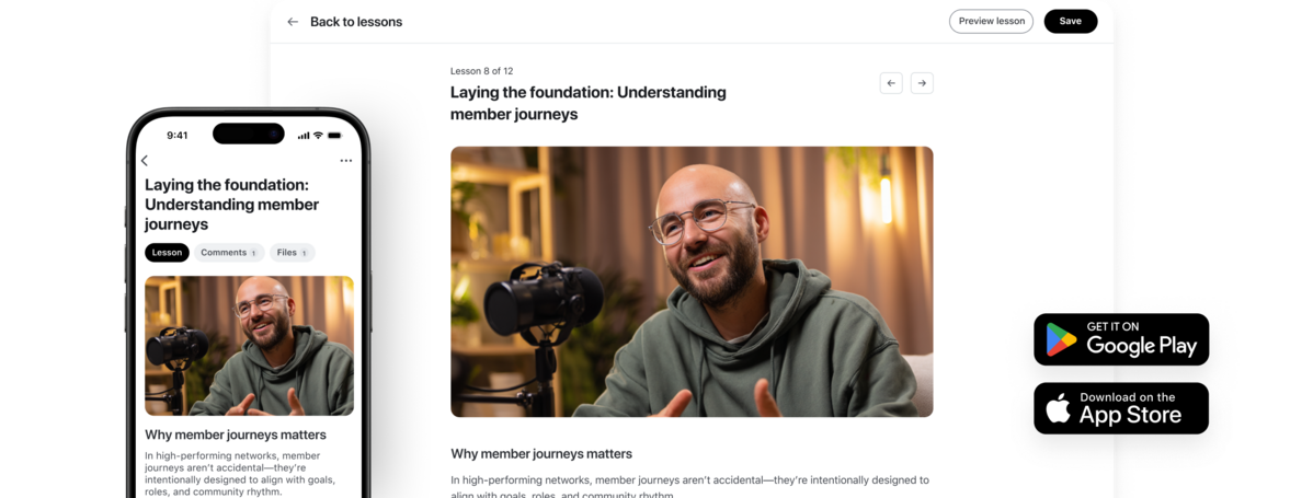 Point members to relevant conversations