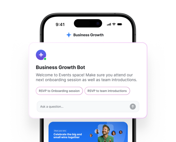Welcome new members with a personalized AI message