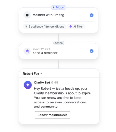Signalez les publications ou commentaires inappropriés aux modérateurs