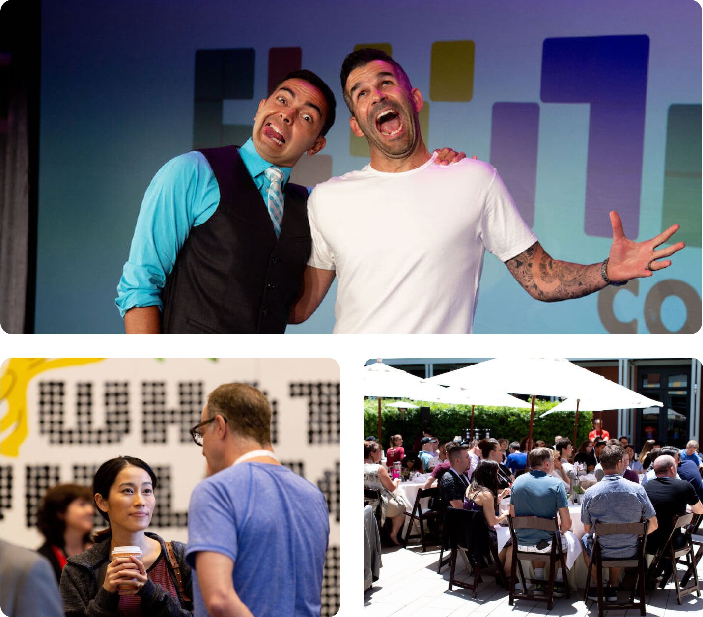 Event photo showing community connection