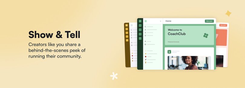 Member showcase event example