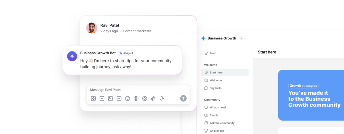 Point members to relevant conversations