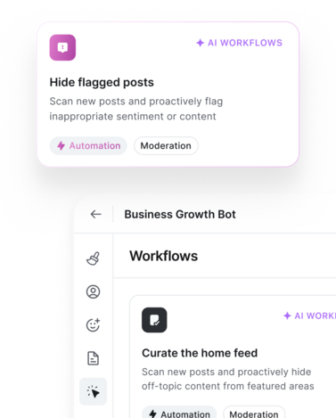 Hide flagged posts from featured areas