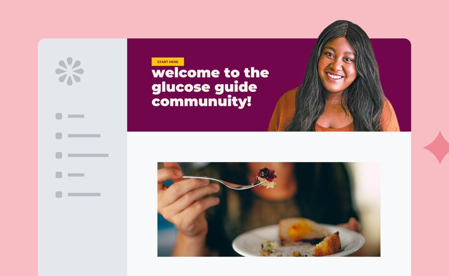 The Glucose Guide community by Mila Clarke