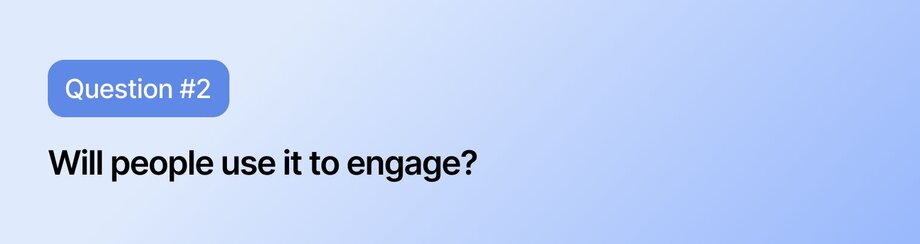 Banner image displaying the second key consideration: Will members actively use the platform to engage?