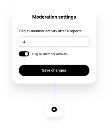 Masquez les publications signalées