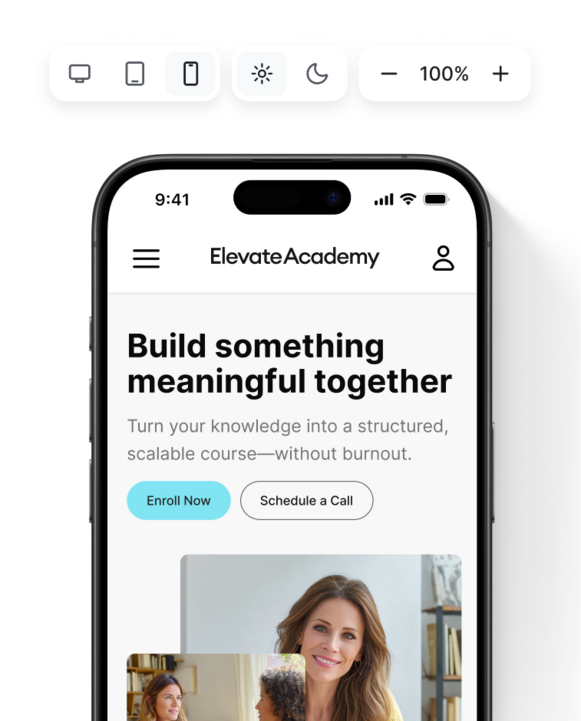 Create stunning, polished pages with little to no development experience