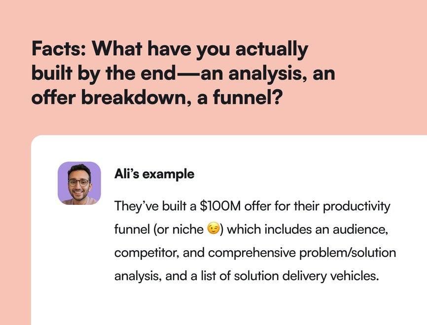 How Ali Abdaal planned a $100M offer for their productivity funnel