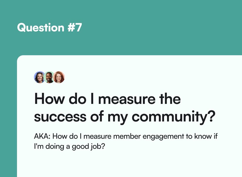 community platform question: can I measure the success of my community?