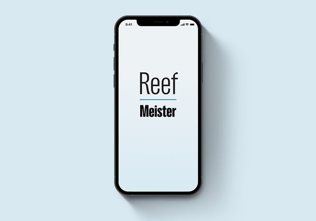 Reef Meister mobile app for SmartRef digital refractometer